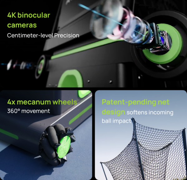 Acemate - World's First Tennis Robot for Real Rally Play - 图片 5